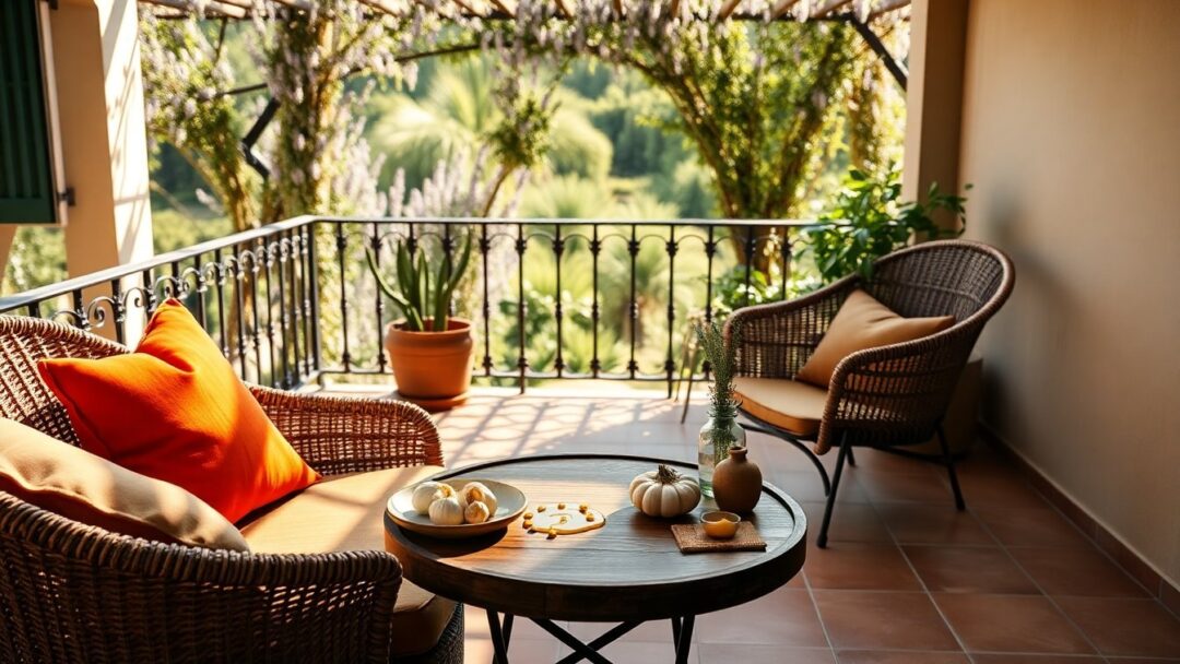 Stile mediterraneo outdoor: materiali durevoli e layout efficaci