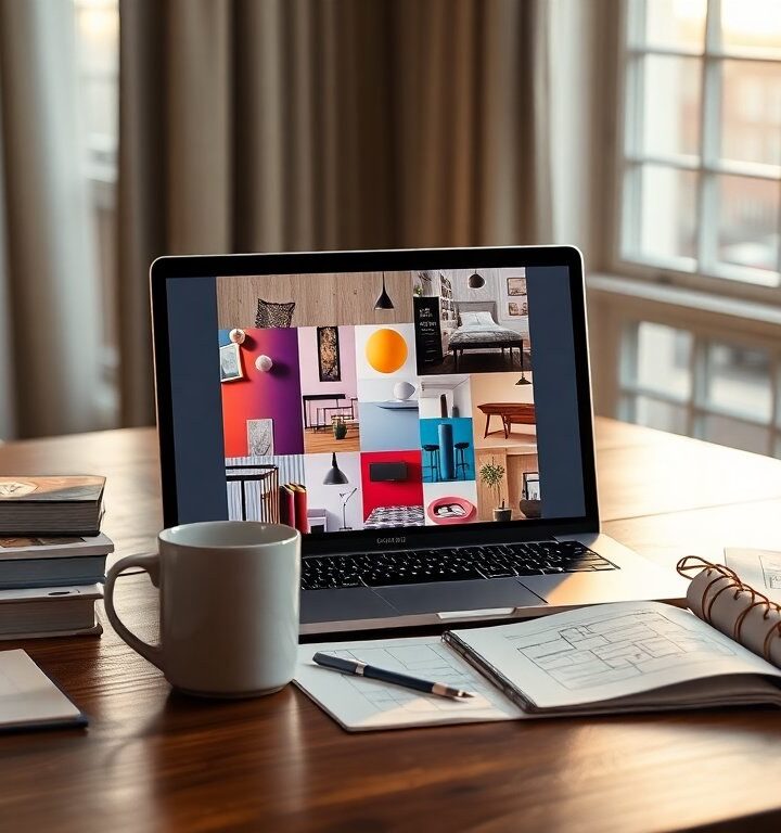 Intelligenza artificiale per moodboard, render e layout di interni