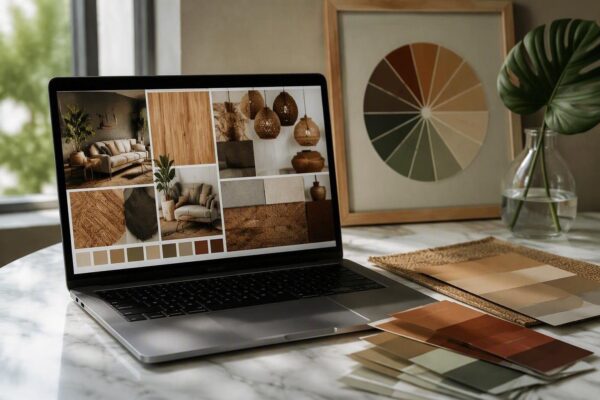 Strumenti IA per arredare: moodboard, simulazioni e palette