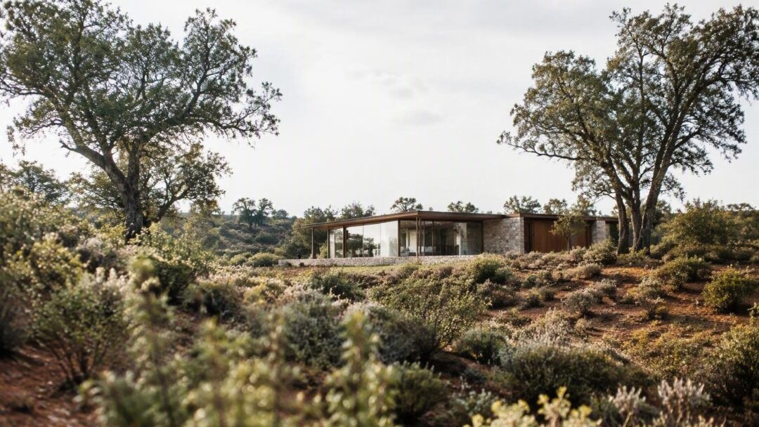 Architettura sostenibile: la casa in provincia di Segovia che si fonde con la natura