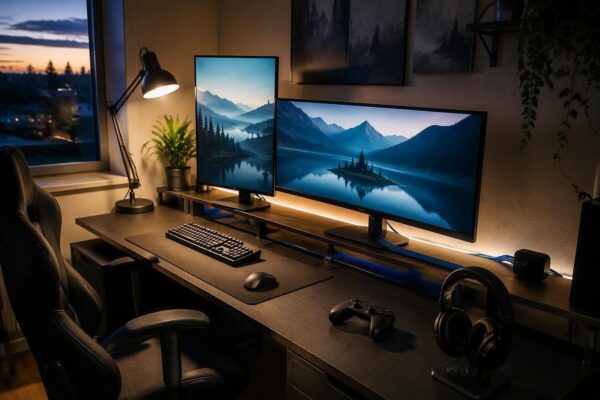 Come creare un’area gaming confortevole e funzionale in casa