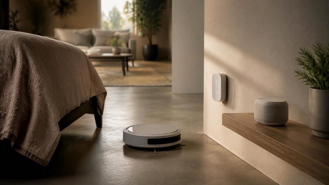 Integrare robot aspirapolvere, sensori e voce senza stress