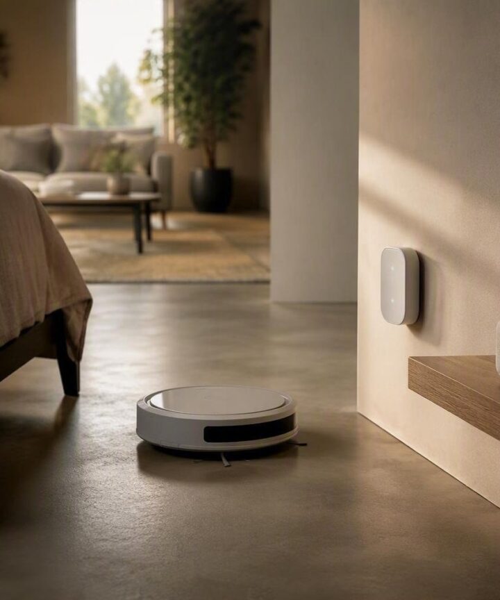 Integrare robot aspirapolvere, sensori e voce senza stress