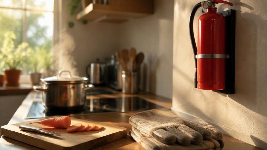Sicurezza in cucina: come evitare ustioni e piccoli incendi