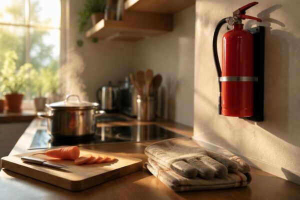 Sicurezza in cucina: come evitare ustioni e piccoli incendi