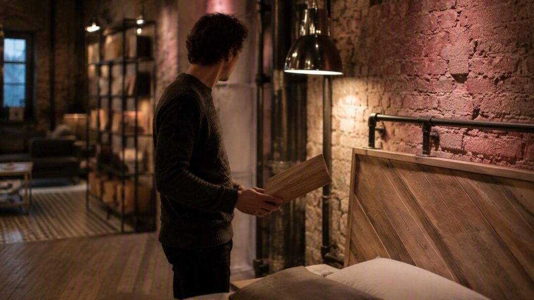 Stile industrial chic per interni: palette, materiali e luci