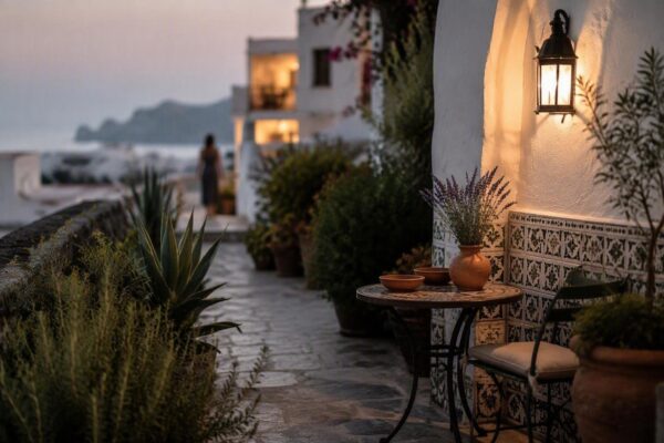 Terrazzo verde oliva: come creare un angolo mediterraneo con piante e arredi
