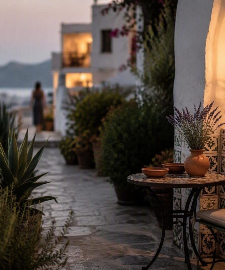 Terrazzo verde oliva: come creare un angolo mediterraneo con piante e arredi
