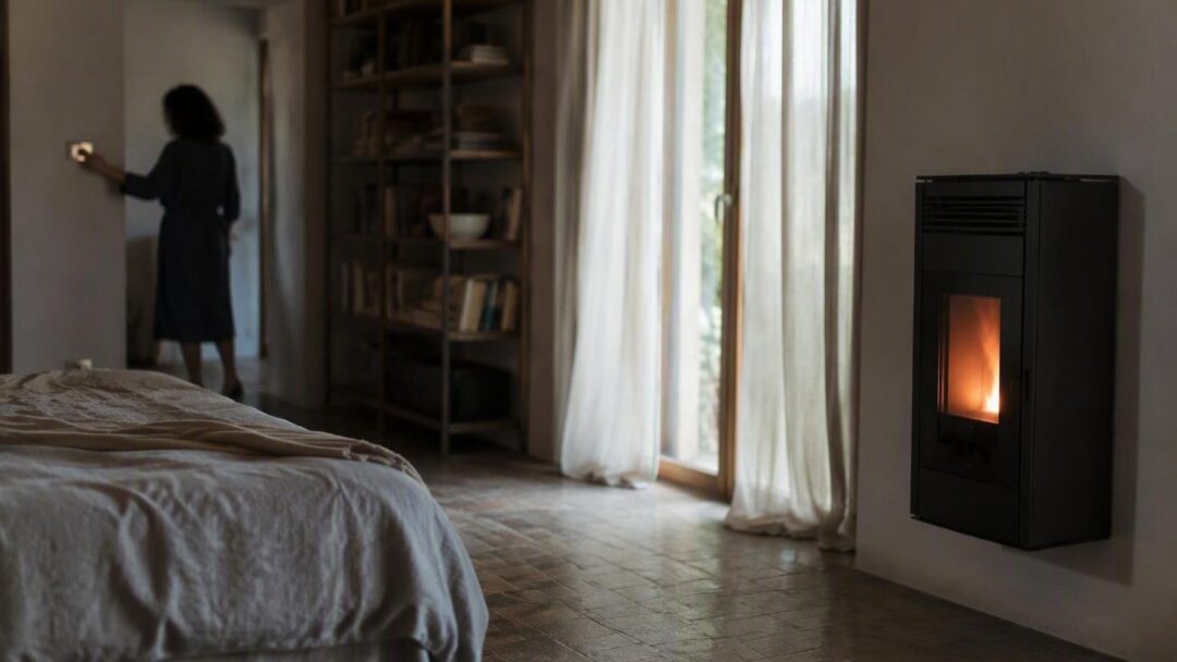 Come installare correttamente una stufa a pellet nella camera da letto
