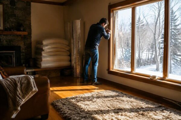 Isolare la casa: guarnizioni, tende termiche e tappeti