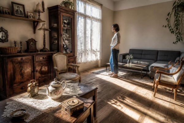 Come riutilizzare i tesori della casa della nonna in design moderno