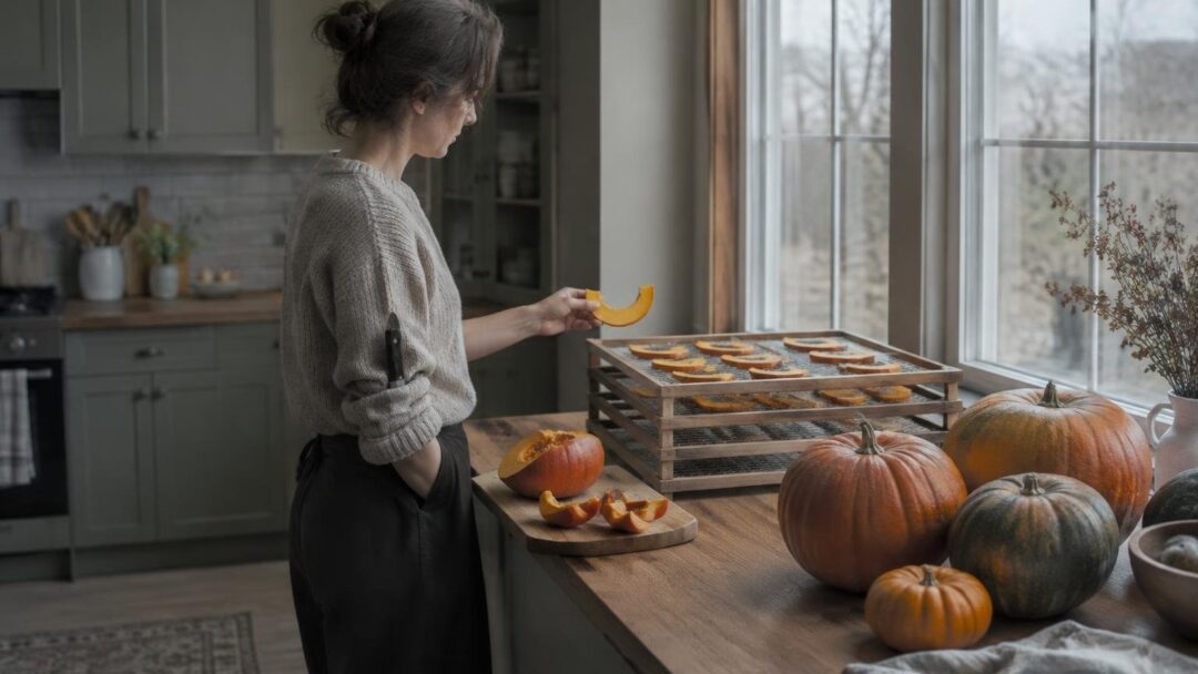 Essiccare e usare zucche decorative per la casa