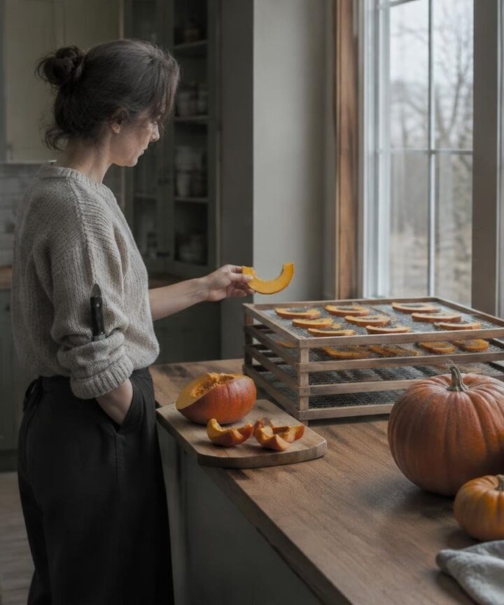Essiccare e usare zucche decorative per la casa