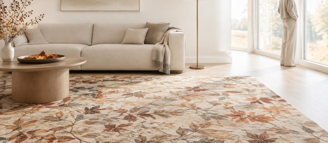 Rinnova il living con i tappeti autunnali, da tradizione a design