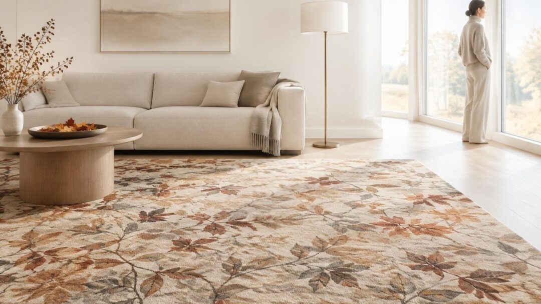 Rinnova il living con i tappeti autunnali, da tradizione a design