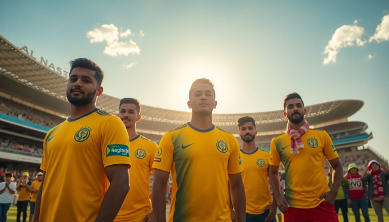 al nassr presenta il kit 202526 un design che parla di identita locale python 1755824565