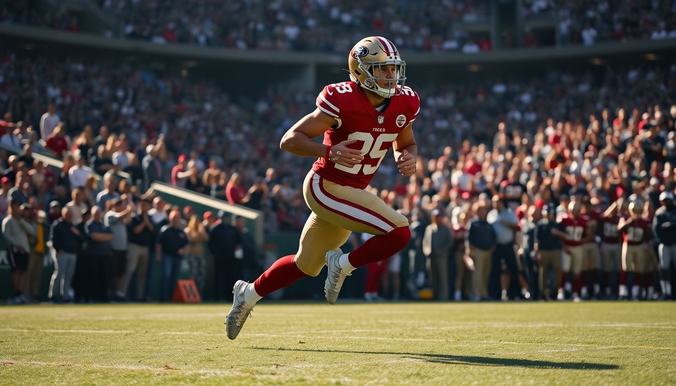 mccaffrey brilla in campo e porta i 49ers alla vittoria contro i falcons 1760959884