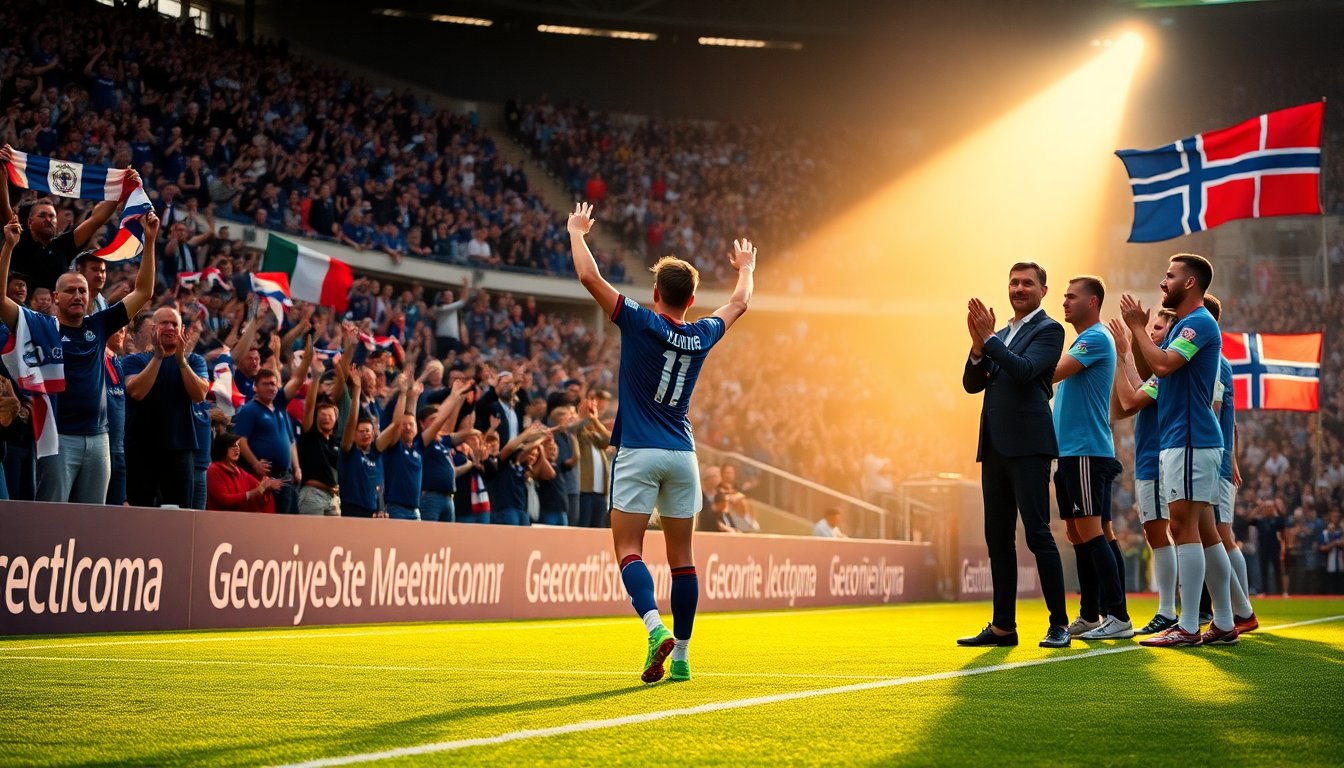 il gol di pio esposito adani e i tifosi esultano nella sfida italia norvegia 1763326307