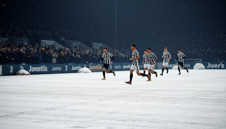 la juventus e le sfide europee la neve come nemico 1764029645
