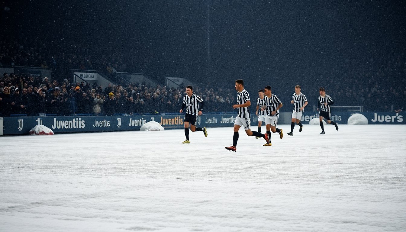la juventus e le sfide europee la neve come nemico 1764029645