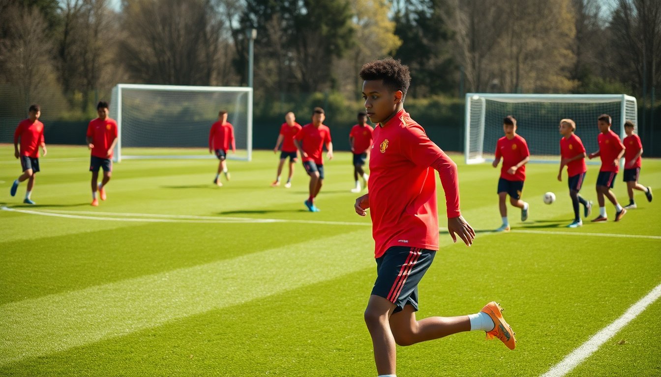 jj gabriel giovane stella del manchester united conteso dal barcellona 1764934730