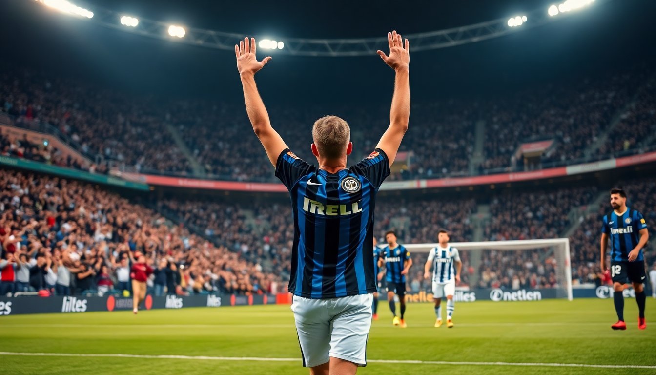 pio esposito segna al debutto con linter a san siro 1764885886