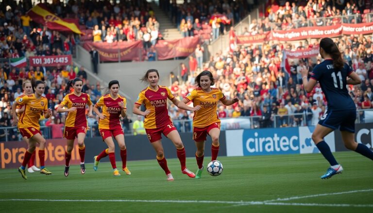 roma calcio femminile trionfi e spirito combattivo sul campo 1764625615