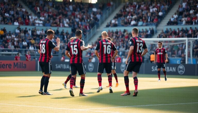 il milan di allegri strategie e adattamenti alle sfide del campionato 1767882237