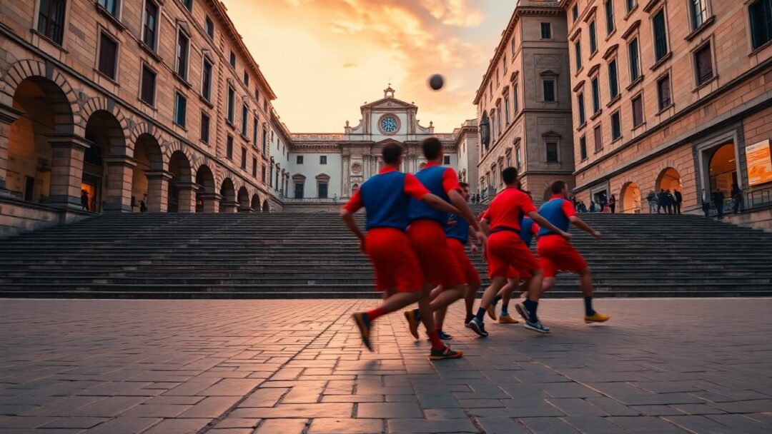 Torneo di San Giovanni: finale del Calcio Storico tra Rossi e Azzurri a Firenze