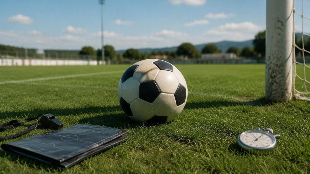 Calcio dilettantistico: variazioni di campo, orari e risultati delle partite