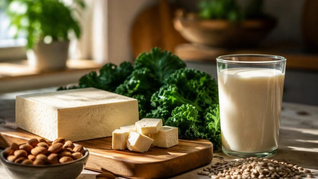 Dove trovare calcio senza latticini: guida per vegani