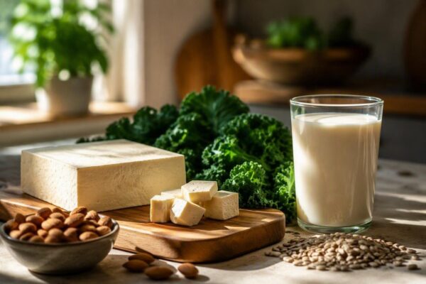Dove trovare calcio senza latticini: guida per vegani