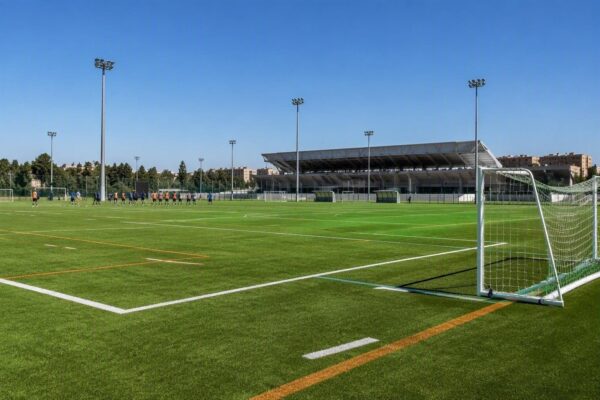 Inaugurazione campi calcio a 5 e a 7 allo stadio Vanni Sanna