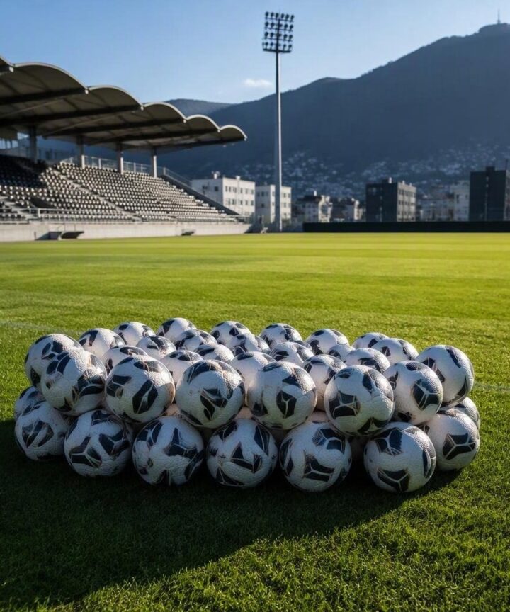 Consegna di 8.000 sfere per il calcio giovanile in Ticino e Moesano