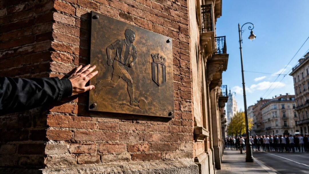 Ricordo granata per la Farfalla Gigi Meroni a Corso Re Umberto