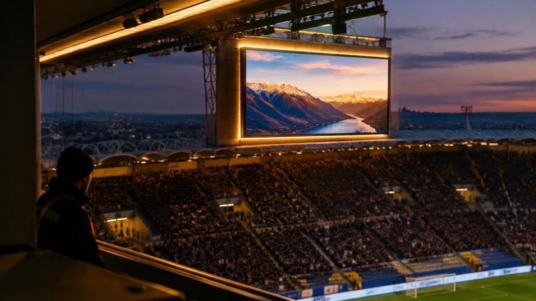 Stadio Brianteo: il nuovo schermo da 100 metri quadrati pronto per ottobre