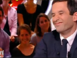 Hamon voit un montage dans la une du parisien avec Montebourg