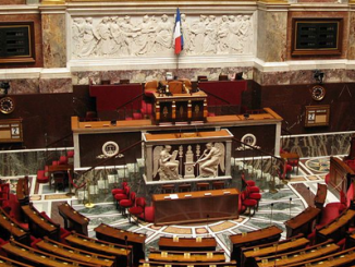 Hémicycle de l'Assemblee nationale