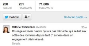 tweet Valerie Trierweiler