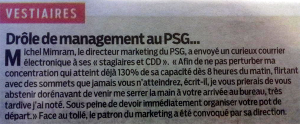 Mail Mimram PSG
