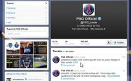 Twitter PSG annonçant Ashley Cole