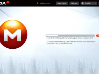 Cryptage de clé RSA sur Mega