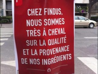 Fausse affiche Findus