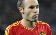 Le joueur espagnol Andrés Iniesta