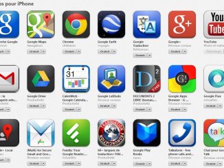 Applications iPhone de Google