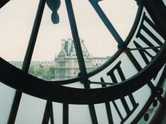 Intérieur d'une horloge