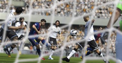 Capture du jeu de foot Fifa 14