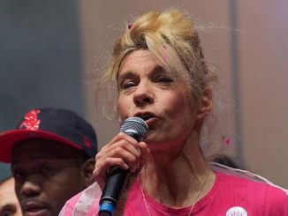 Frigide Barjot de la Manif pour tous