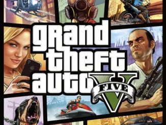 Pochette officielle du jeu GTA 5