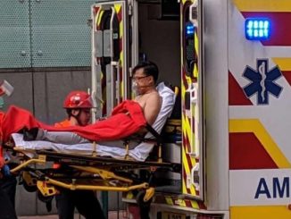 député poignardé Hong Kong